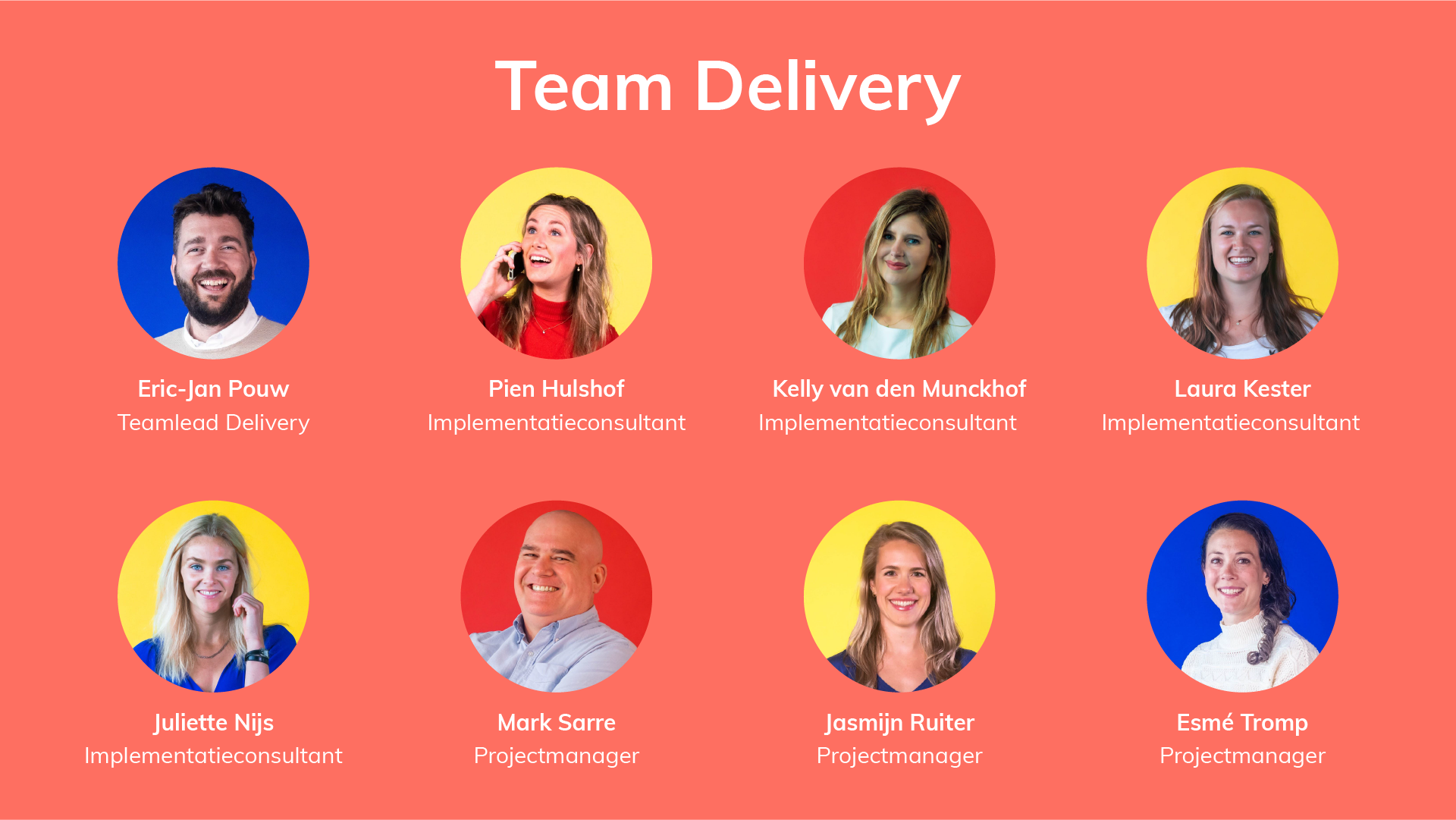 Delivery visual copy