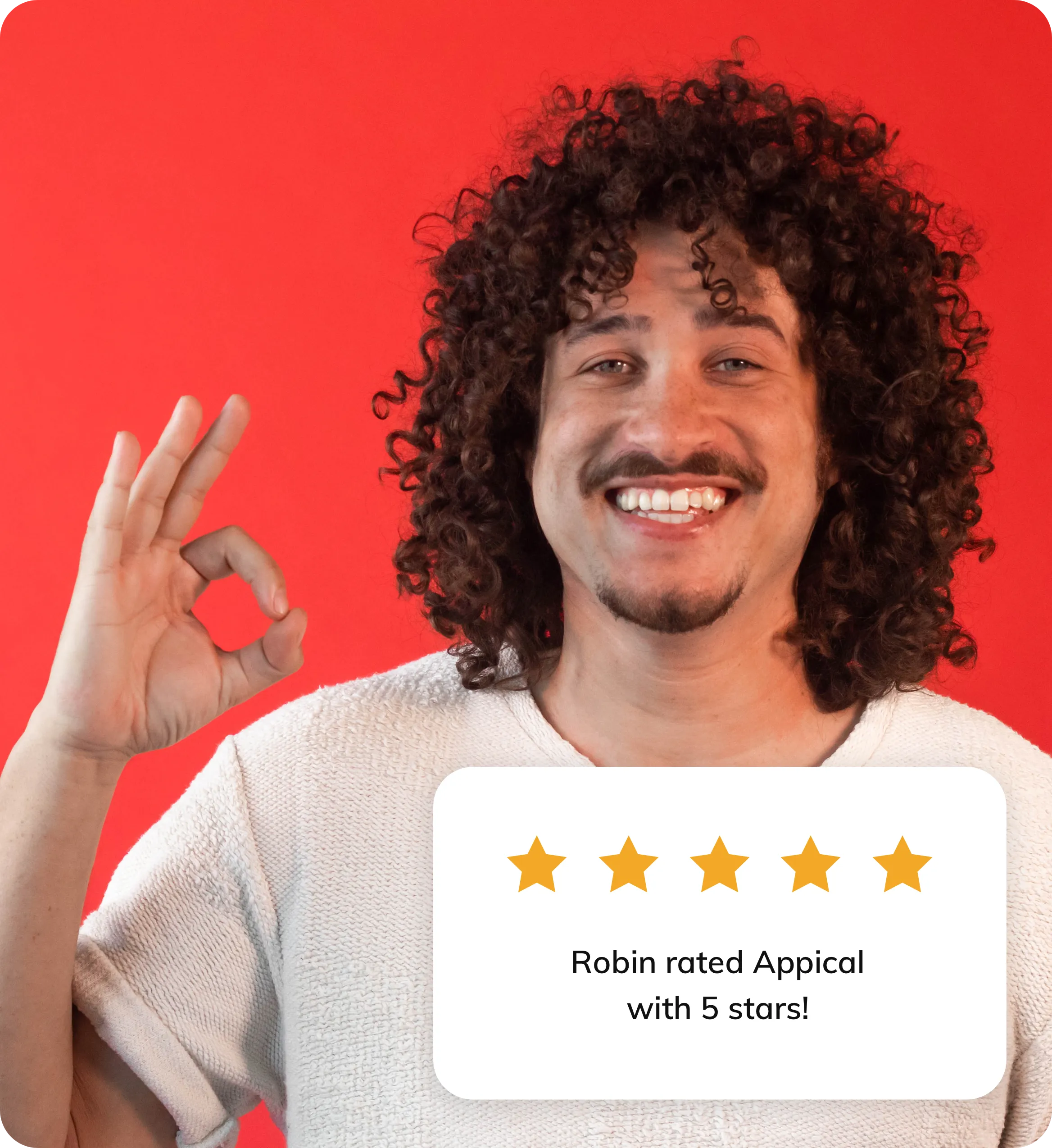 Rating of the app