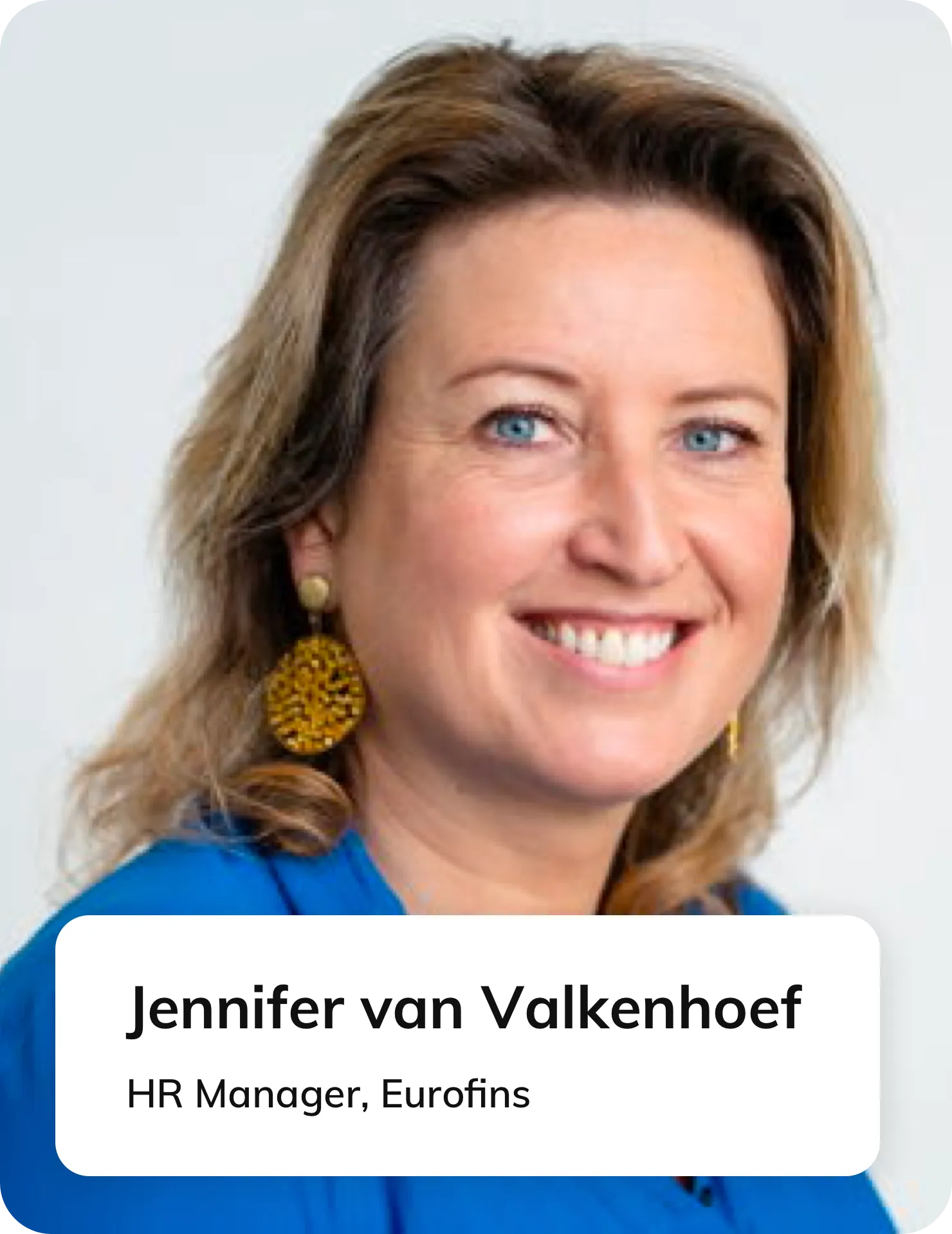 Jennifer van Valkenhoef, HR Manager bij Eurofins