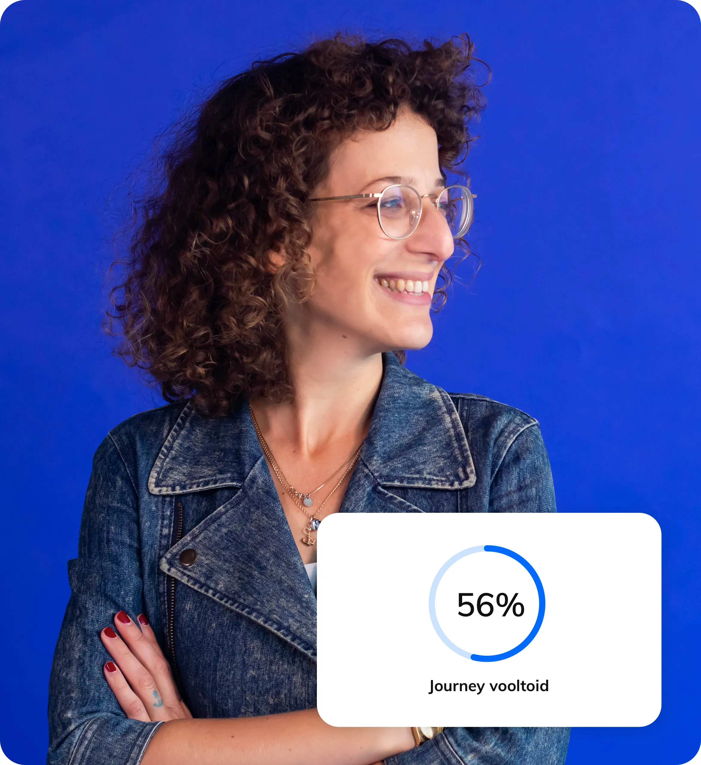 Reis voor 56% voltooid