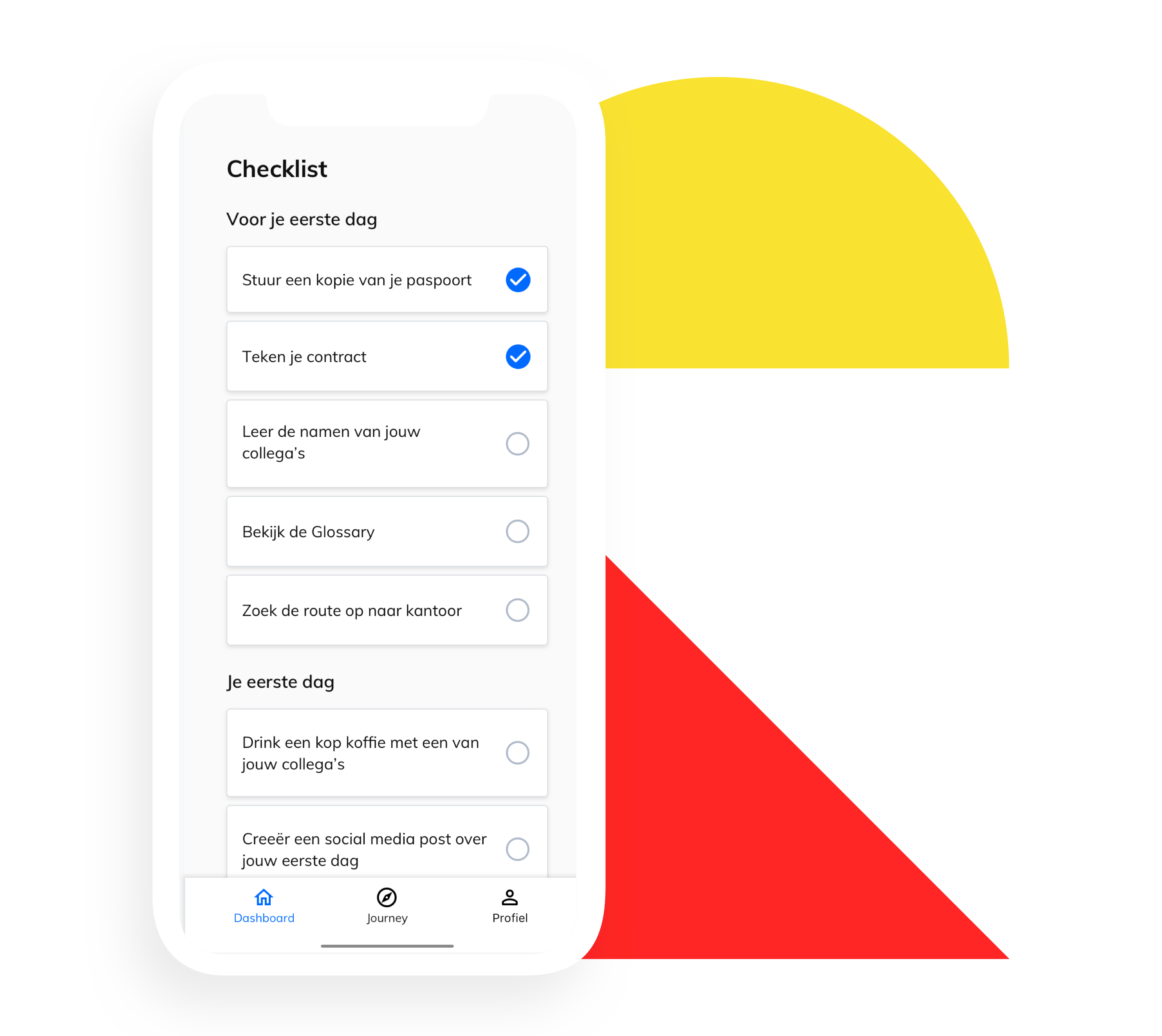 290921KO - [NL] - Pre-Onboarding - Checklist visual