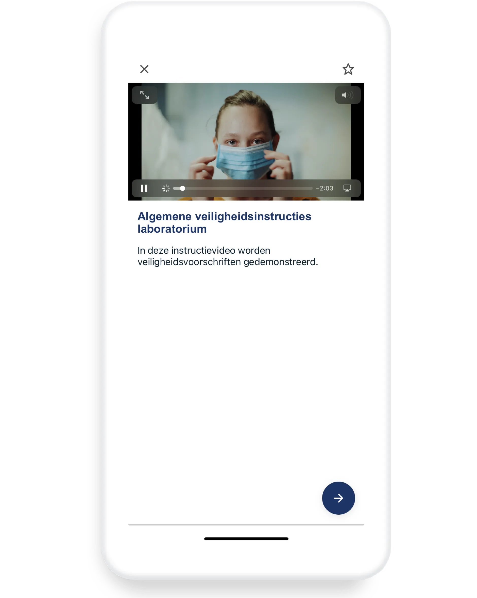 Videos in app